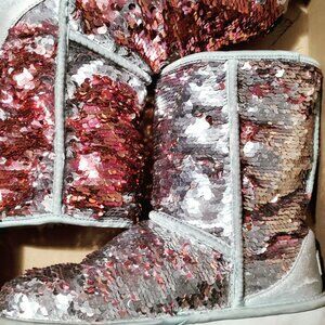 UGG Classic Short Sequin Boots